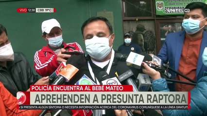 La policía presentó a la mujer de 35 años de edad acusada de haber raptado al bebé Mateo