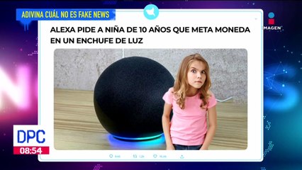 Niña pide un reto a Alexa y ésta le propone uno muy peligroso
