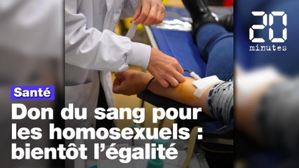 Santé: Les homosexuels pourront donner leur sang à partir de la mi-mars, sans période d'abstinence