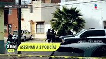 Asesinan a tres policías en Fresnillo, Zacatecas
