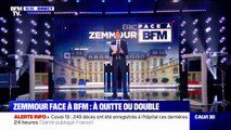 Éric Zemmour sera l'invité de Face à BFM à 20h50 sur BFMTV