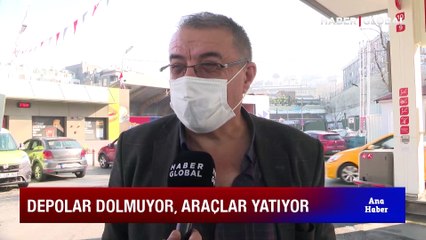 Akaryakıt satışları düştü! Depo dolmuyor, araçlar yatıyor