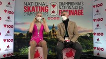 Femmes juniors - programme court - Championnats nationaux de patinage Canadian Tire 2022 (13)