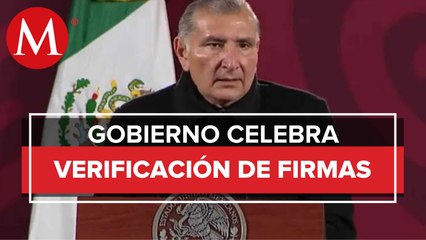 INE frenó validación de firmas para revocación porque se alcanzó la meta: Segob