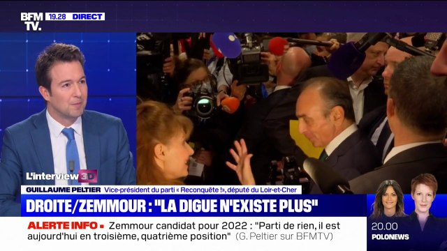 Guillaume Peltier sur la candidature d'Éric Zemmour: Le 4 mars prochain, nous aurons nos parrainages