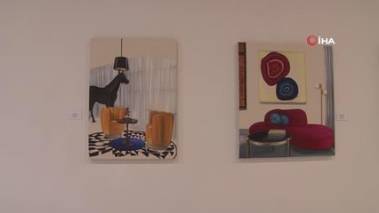 Sanatçı Dilek Yalçın'ın "Nesnelerin Masumiyeti" adlı sergisi Ankaralı sanatseverlerle buluştu