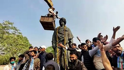 NSUI ने मनाया राष्ट्रीय युवा दिवस