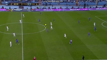 Luuk de Jong Goal HD - Barcelona 1 - 1 Real Madrid 12.01.2022