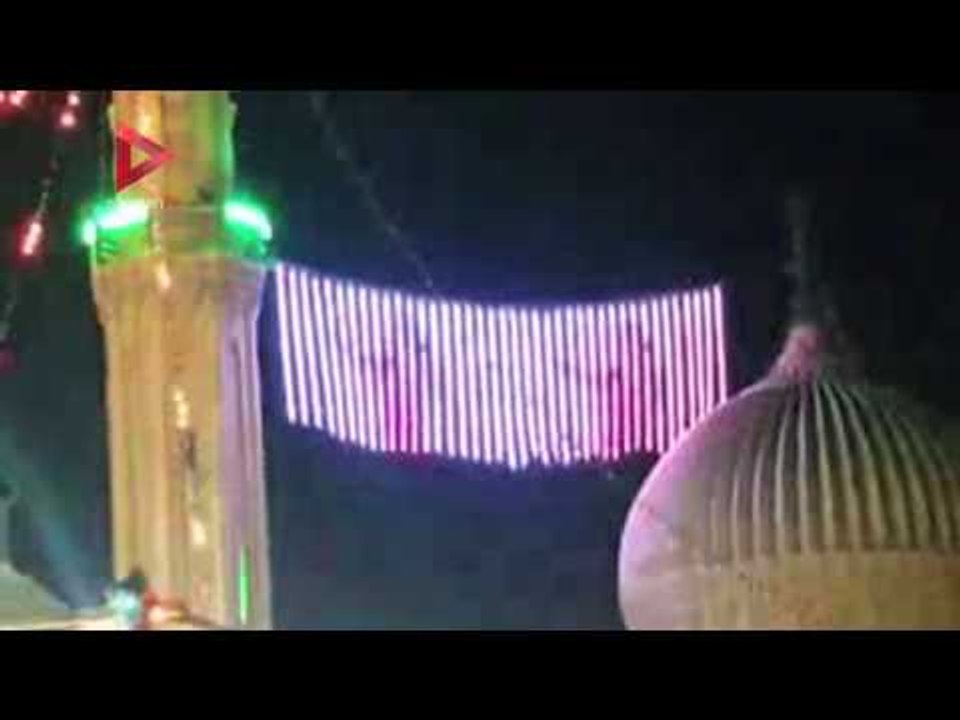 شاشة عرض للراقصة صافينار اعلي مئذنة تثير غضب رواد مواقع التواصل الاجتماعي