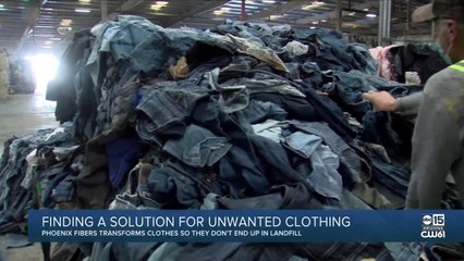 Phoenix Fiber creating ways to keep old clothes out of landfills