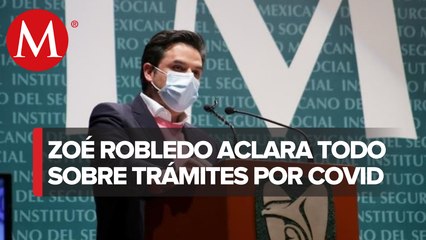 "No se puede exigir prueba anticovid a trabajadores" Zoé Robledo, Director del IMSS