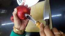 How to Cut an Apple Urdu Hindi | Slice Apple | Quick & Easy |Cooking With Hira #shorts#youtubeshorts