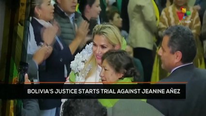 FTS 12-01 16:30  Bolivia’s Justice starts trial against Jeanine Añez