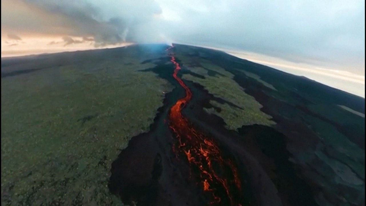 Vulkan Wolf auf Galapagos aktiv: Einzigartige Leguane unversehrt
