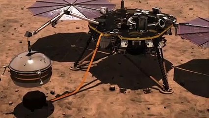 InSight suspende actividades en Marte tras una tormenta de polvo