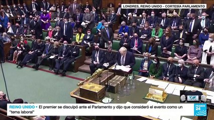 "Creí que era una reunión de trabajo": Boris Johnson sobre fiesta en Downing Street