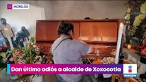 Dan último adiós al alcalde de Xoxocotla, asesinado en su domicilio