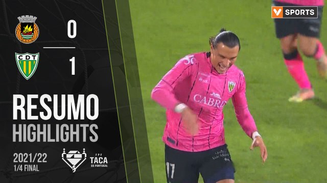 Highlights: Rio Ave 0-1 Tondela (Taça de Portugal 21/22 - Quartos de Final)