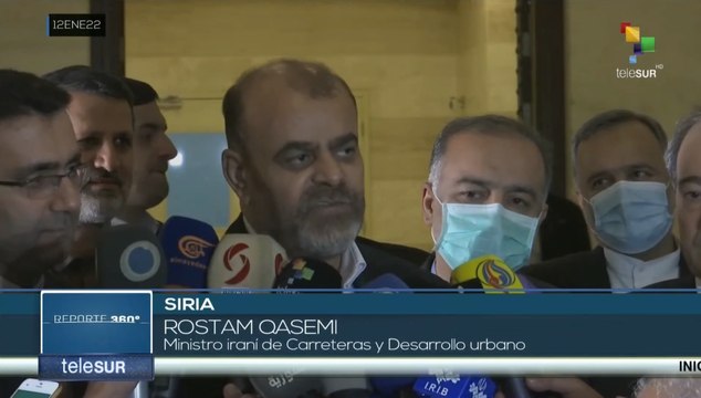 Delegación iraní visita Siria para ampliar nexos bilaterales y cooperaciones económicas