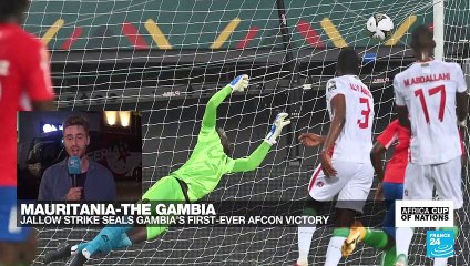 AFCON 2022: Jallow strikes as Gambia make winning debut