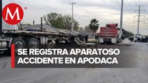 Fallecen cuatro personas tras accidente vial en Apodaca