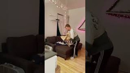 Roommate Tosses Weighted Blanket to Kobe