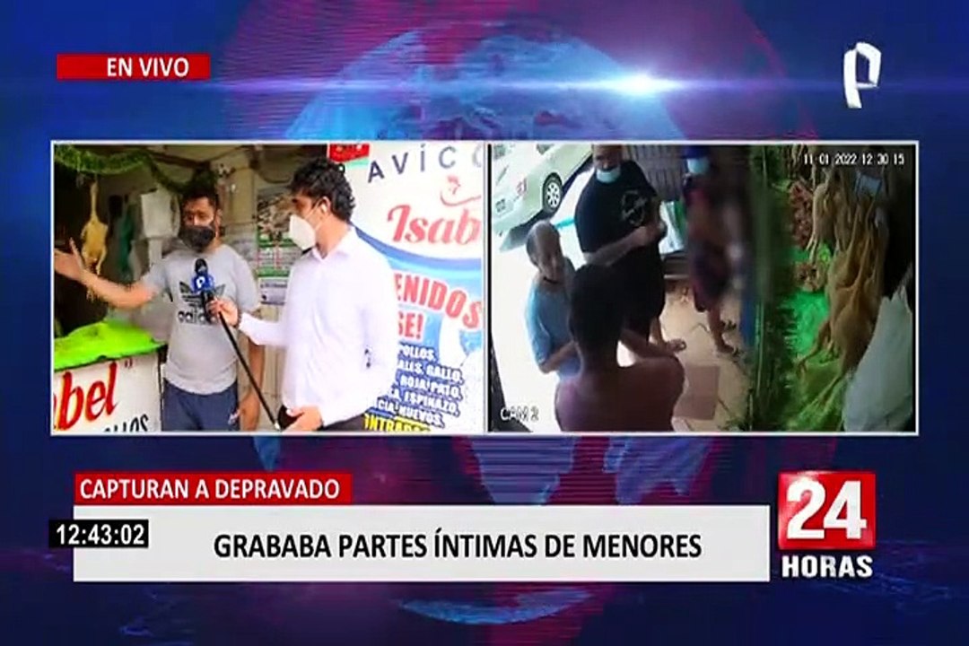 Callao: capturan a sujeto que miraba partes íntimas a menor de edad