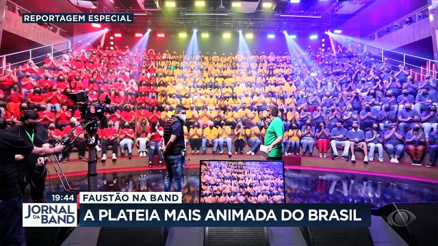 Faltam cinco dias para a estreia do Faustão na Band. Hoje vamos conhecer a plateia mais animada do Brasil!