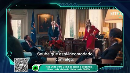 Não Olhe Para Cima se torna o segundo filme mais visto da história da Netflix