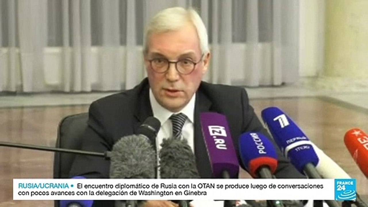 La OTAN y Rusia se reunieron para abordar temas de seguridad con respecto a Ucrania