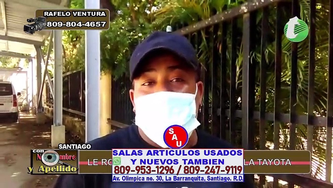 Le roban motor mientras se bañaba