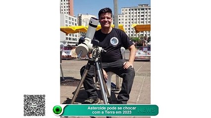 Asteroide pode se chocar com a Terra em 2023