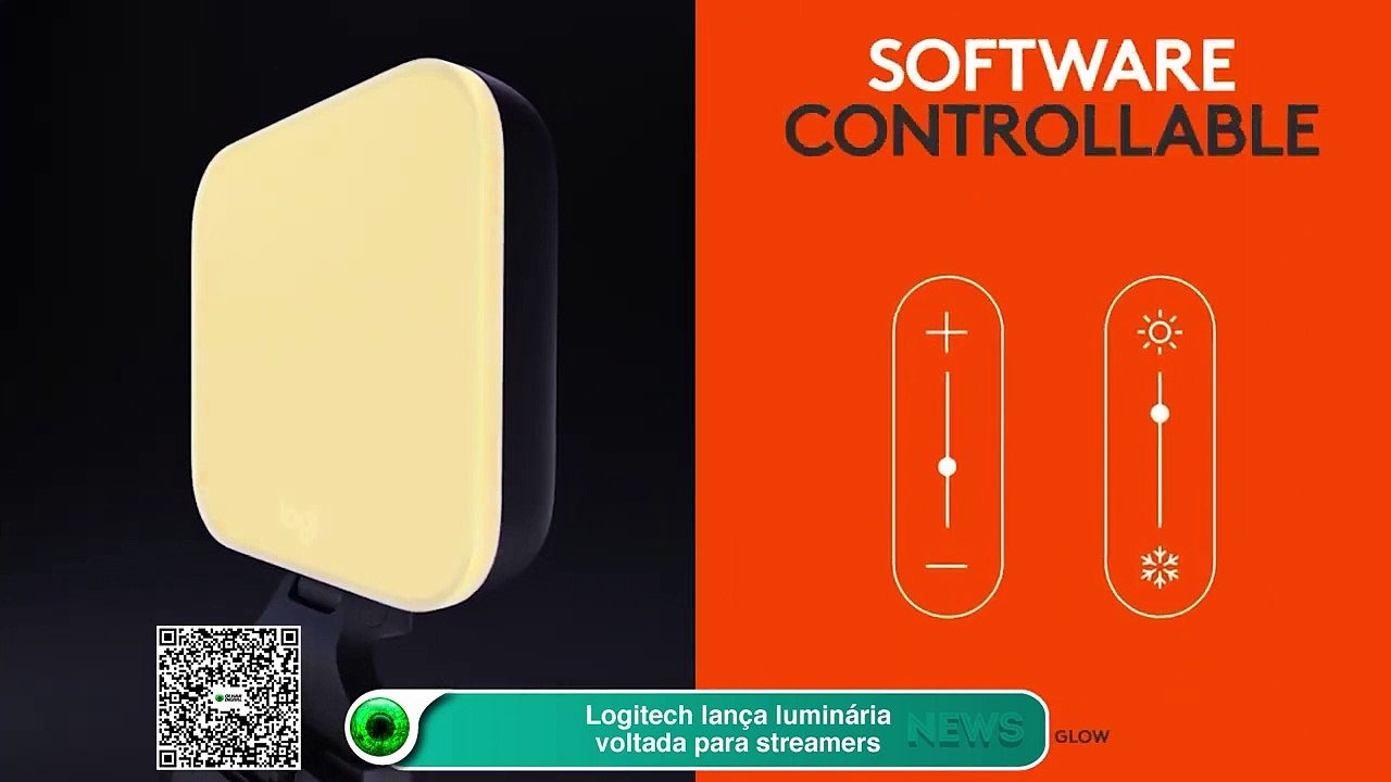 Logitech lança luminária voltada para streamers
