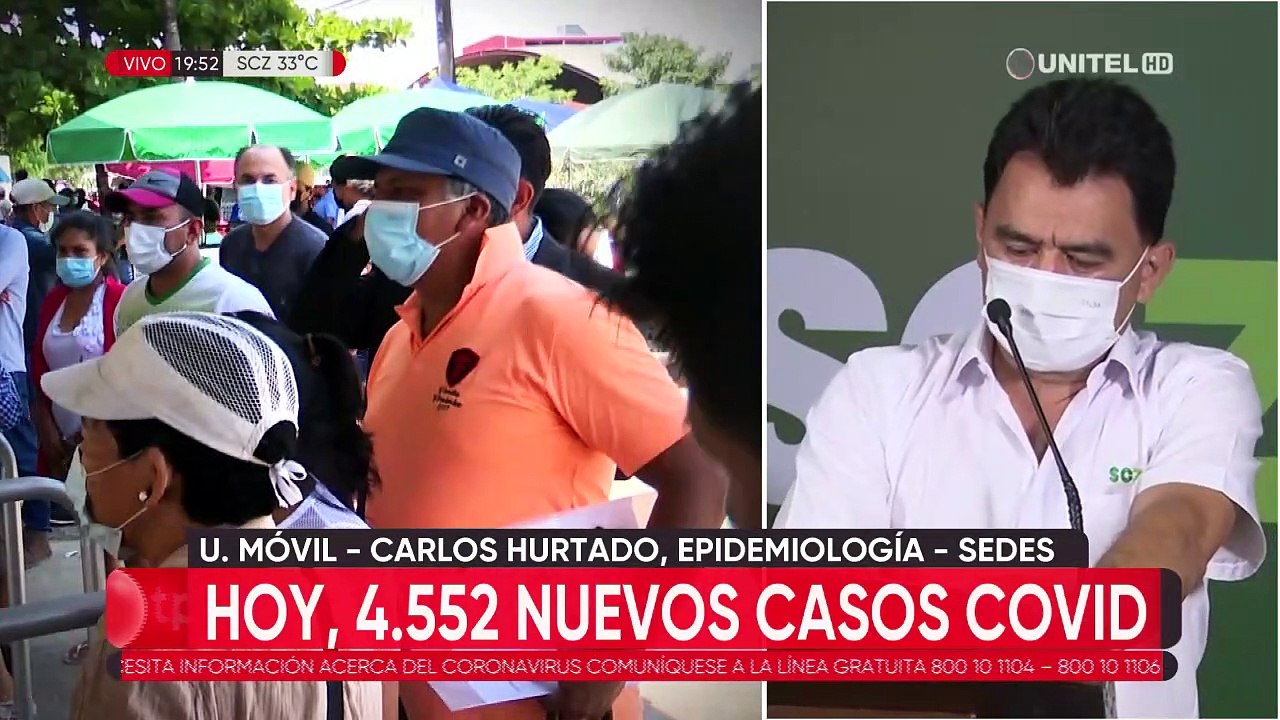 Santa Cruz supera los 4.500 nuevos contagios pero el Sedes ya habla de desaceleración