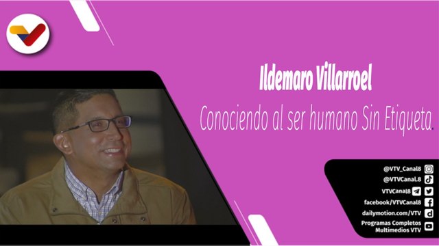 Sin Etiqueta | Conocemos el lado más humano del ministro Ildemaro Villaroel
