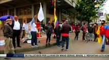 Organizaciones de DD.HH. realizaron plantón en solidaridad con pueblo araucano