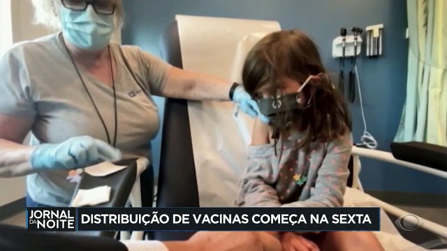 As vacinas pediátricas contra a covid começam a ser distribuídas aos estados na sexta-feira.