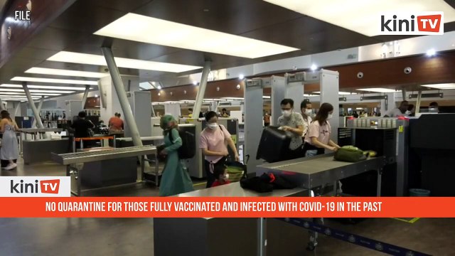No quarantine for those fully vaccinated and infected with Covid-19 in the past