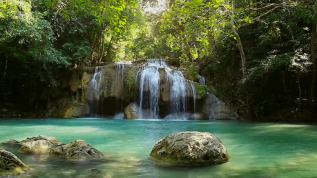 Relaxing Music: 3 Hours Of Relaxing Piano Music With Waterfalls & Soft Rain Sounds For Healing