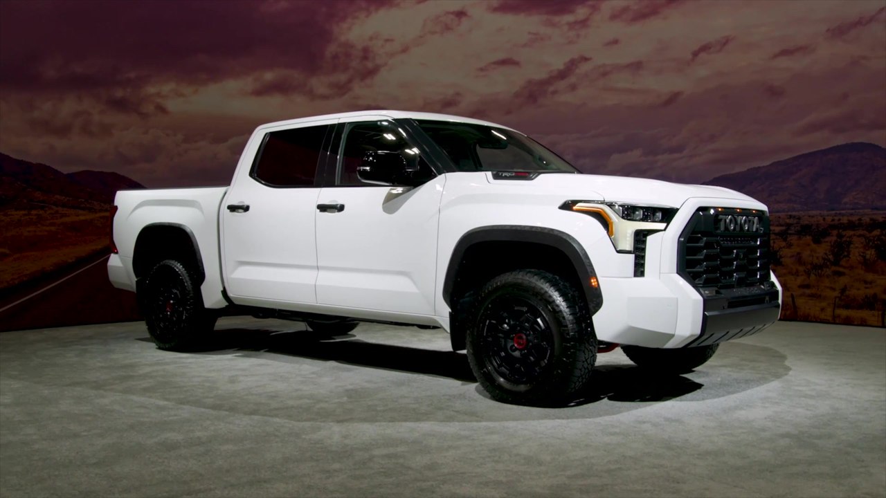 2022 Toyota Tundra TRD Pro Design in Super White - video Dailymotion