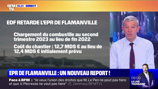 EPR de Flamanville: EDF annonce un nouveau retard et des surcoûts