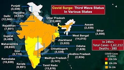 पिछले 24 घंटे में 2.47 लाख नए कोरोना के मामले, 380 मरीज़ों की मौत