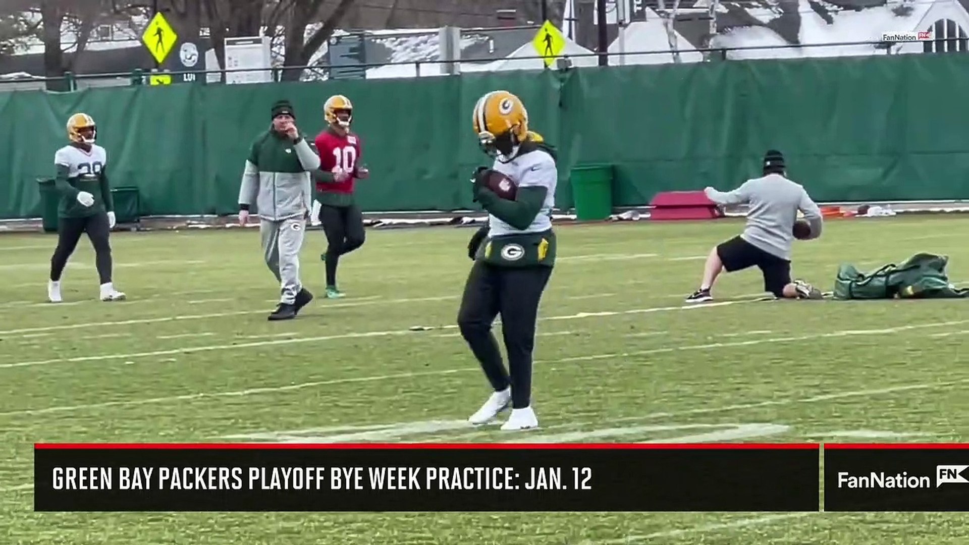 Green Bay Packers Playoff Bye Week Practice Jan. 12 - video