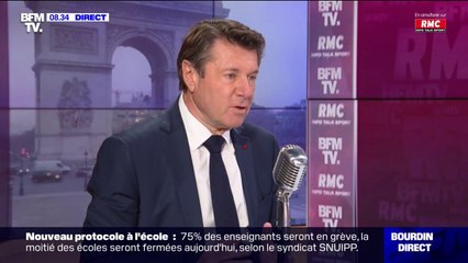 Pour Christian Estrosi, la grève des enseignants "n'est pas forcément la bonne solution"