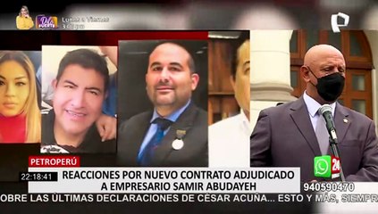 Congreso: reacciones ante nueva adjudicación de Petroperú a la empresa de biodiesel de Abudayeh