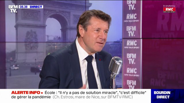Christian Estrosi se dit favorable à ce que les non-vaccinés soient privés d'accès à l'assurance chômage
