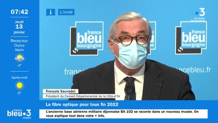 François Sauvadet promet le très haut débit pour tous en Côte-d'Or en 2022