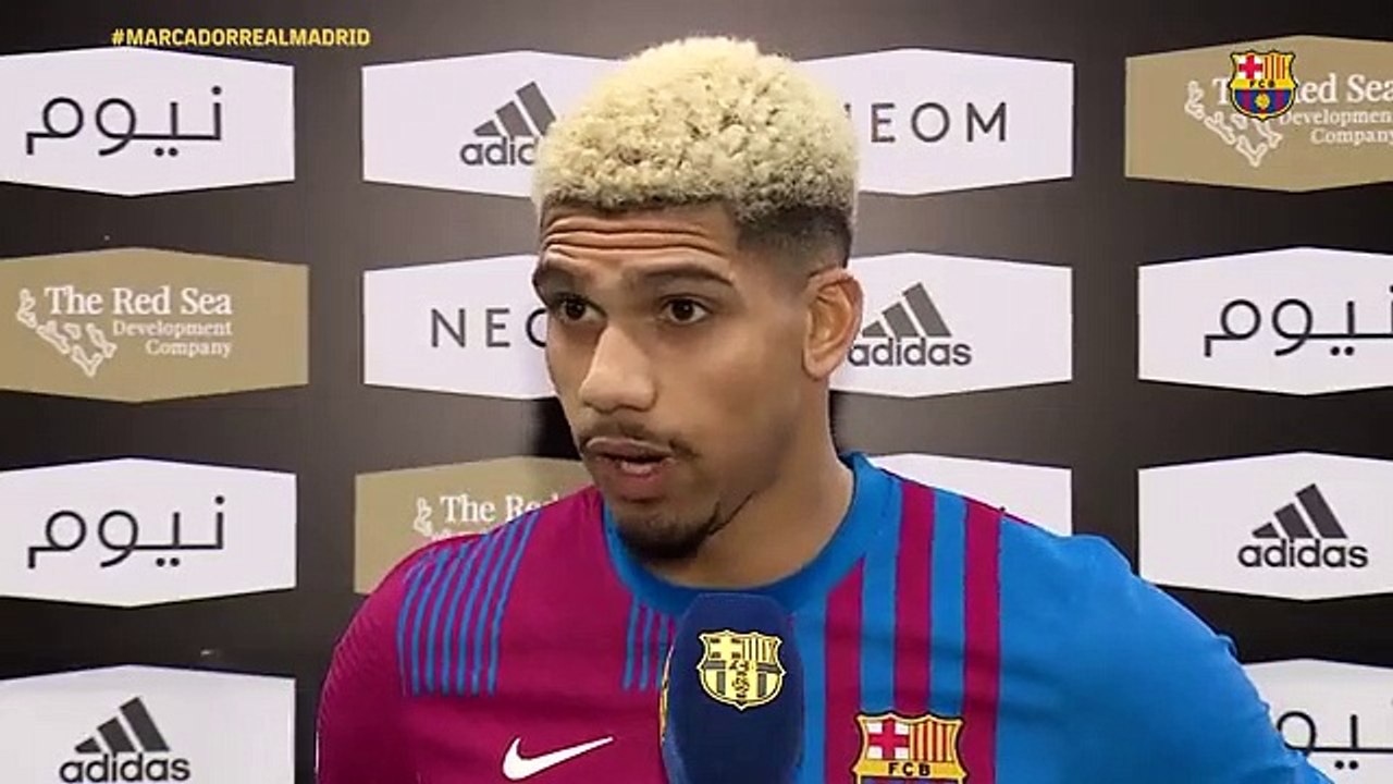 Declaraciones de Araujo tras el clásico / FCB