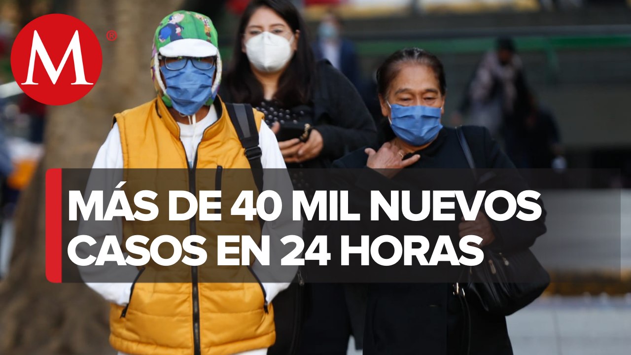 México rompe nuevo récord de casos diarios de covid: suma más de 44 mil