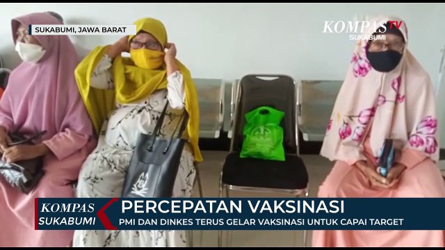 PMI Dan Dinkes Terus Gelar Vaksinasi Untuk Capai Target